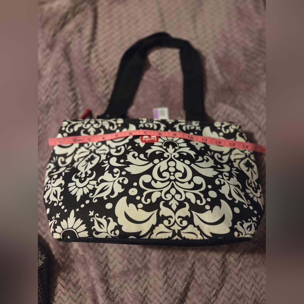 Igloo Black and White Patterned Women's Insulated Bag - Picture 7 of 9